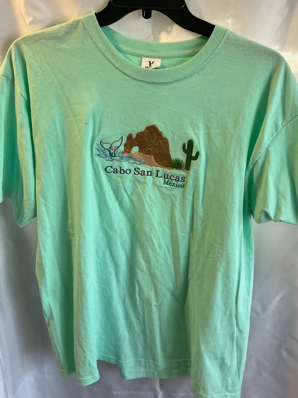 Cabo San Lucas Mexico Kids Tee - Mint Green